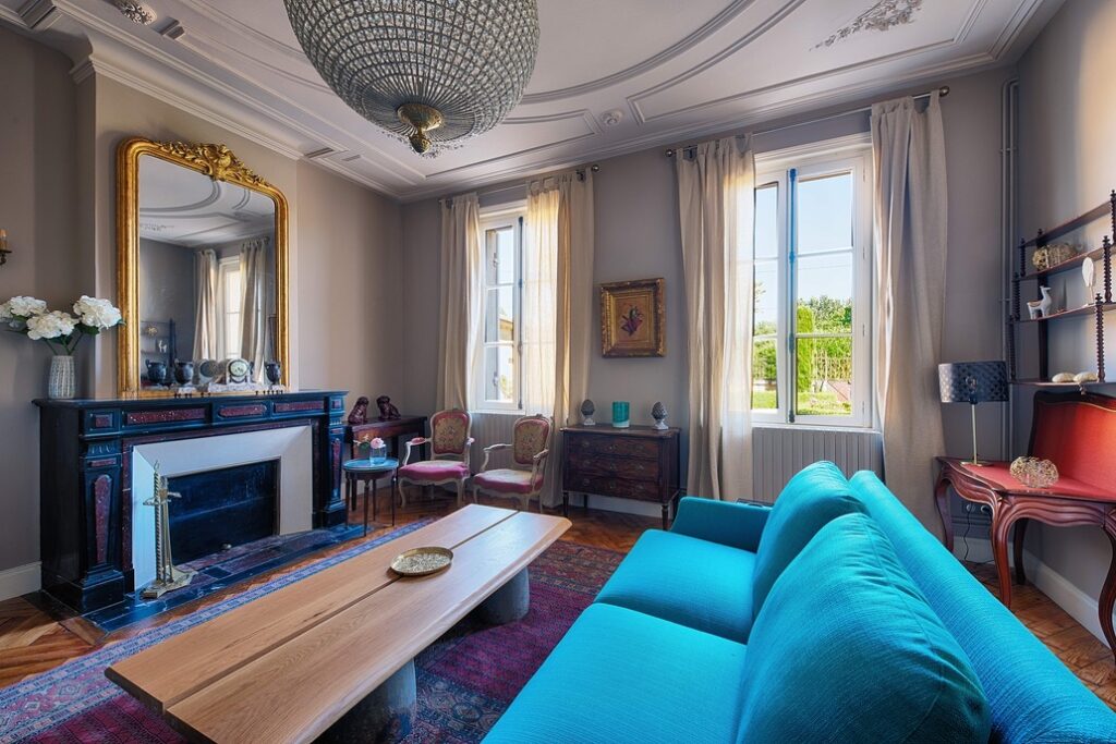 Château – 5 chambres – 10 voyageurs – 294 m²