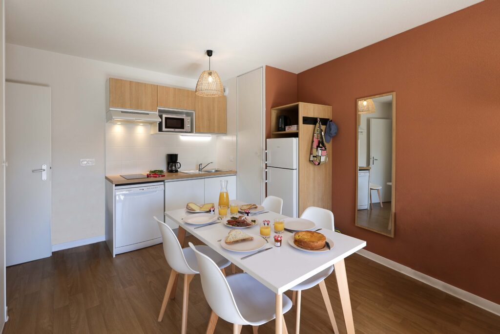 Appartement dans résidence multi-services – 3 chambres – 8 voyageurs – 51 m²