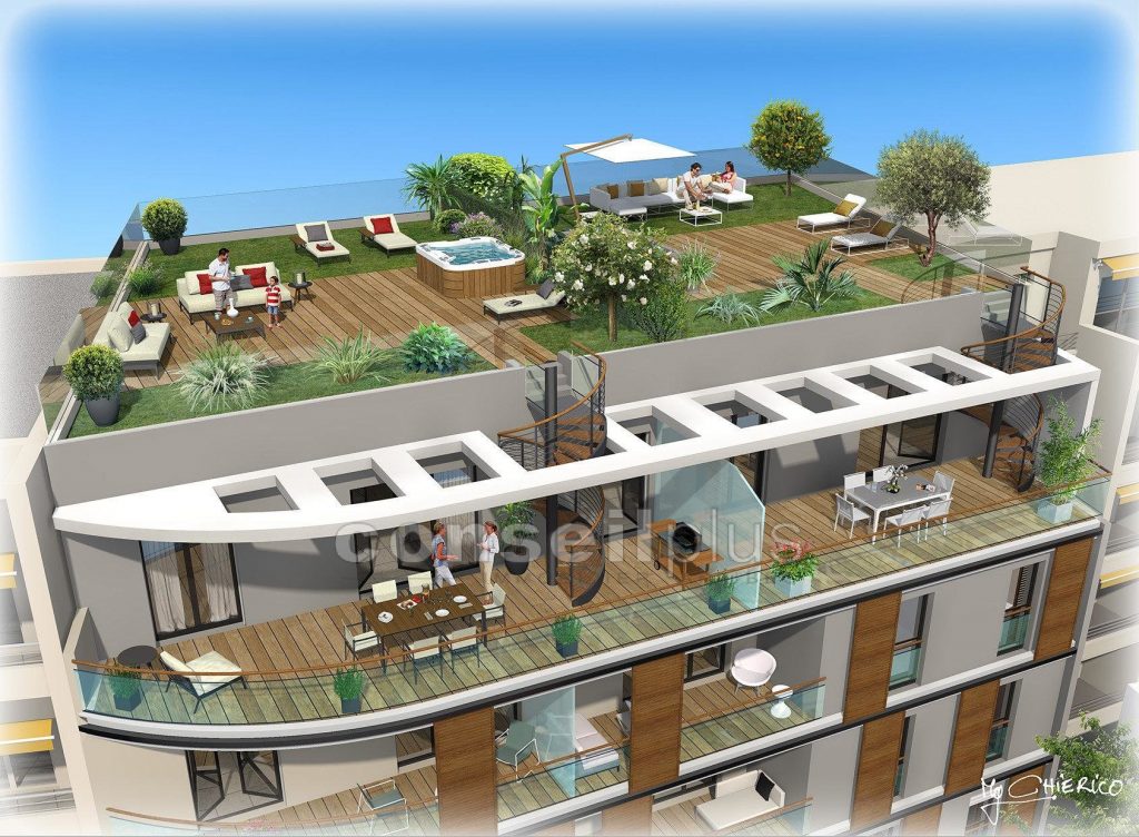 Appartement – 4 pièces – 3 chambres – 105 m²