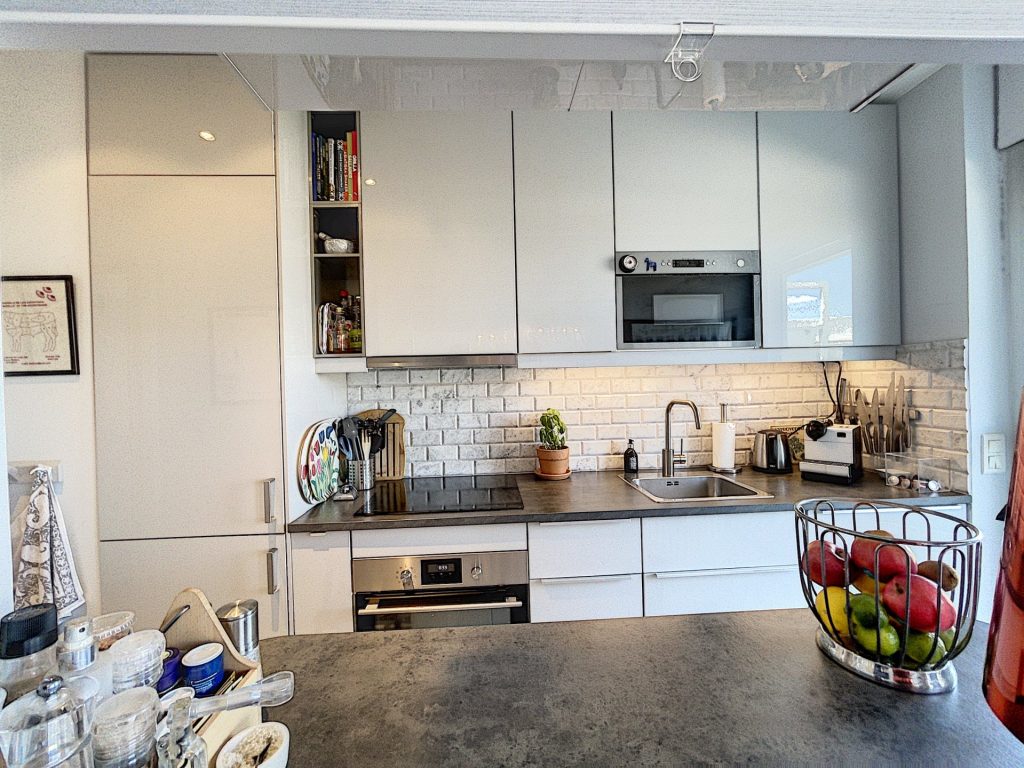 Appartement d’angle avec garage – 3 pièces – 1 chambre – 60 m²