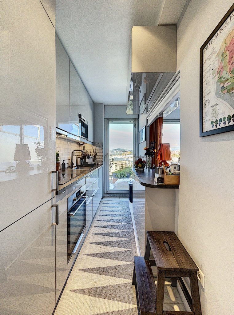 Appartement d’angle avec garage – 3 pièces – 1 chambre – 60 m²