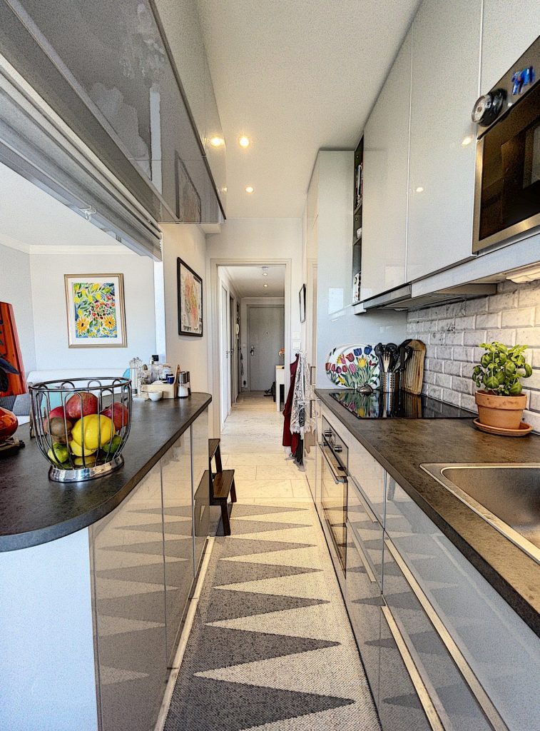 Appartement d’angle avec garage – 3 pièces – 1 chambre – 60 m²