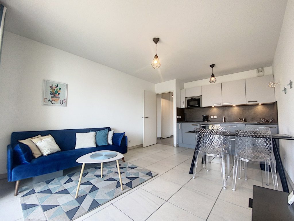 Appartement – 2 pièces – 1 chambre – 44 m²