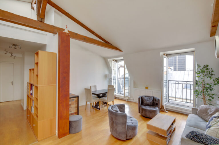 Appartement – 3 pièces – 2 chambres – 80 m²