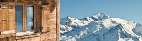 chalet vue montagne