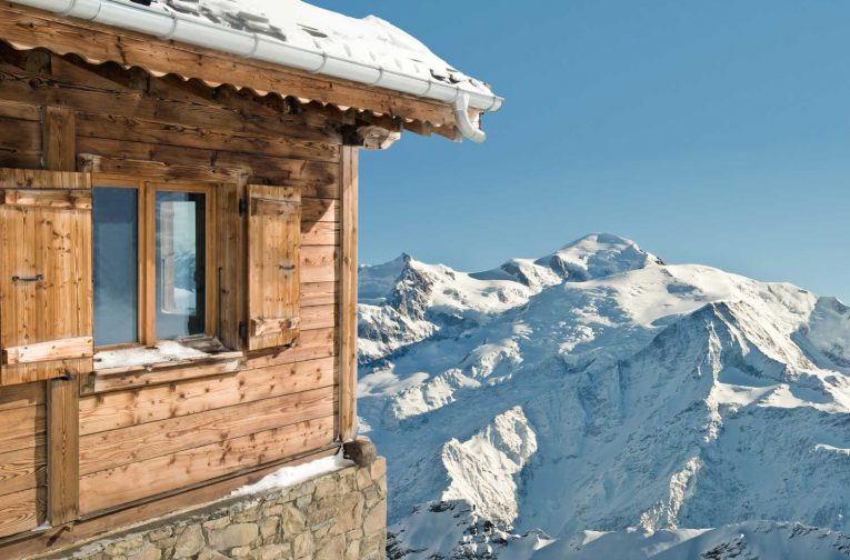 chalet vue montagne