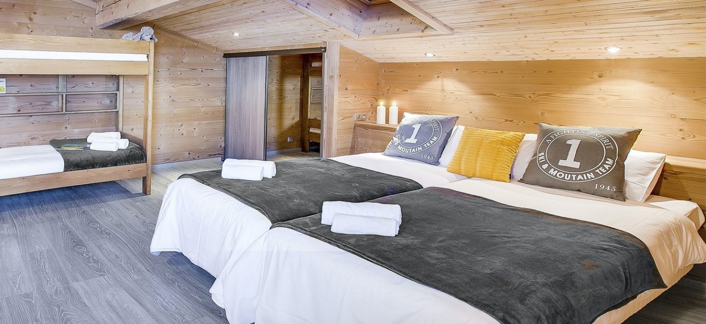 Chalet individuel avec sauna – 5 chambres – 15 voyageurs – 215 m²