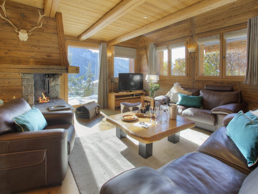 Chalet individuel avec jacuzzi intérieur et sauna – 5 chambres – 10 voyageurs – 185 m²