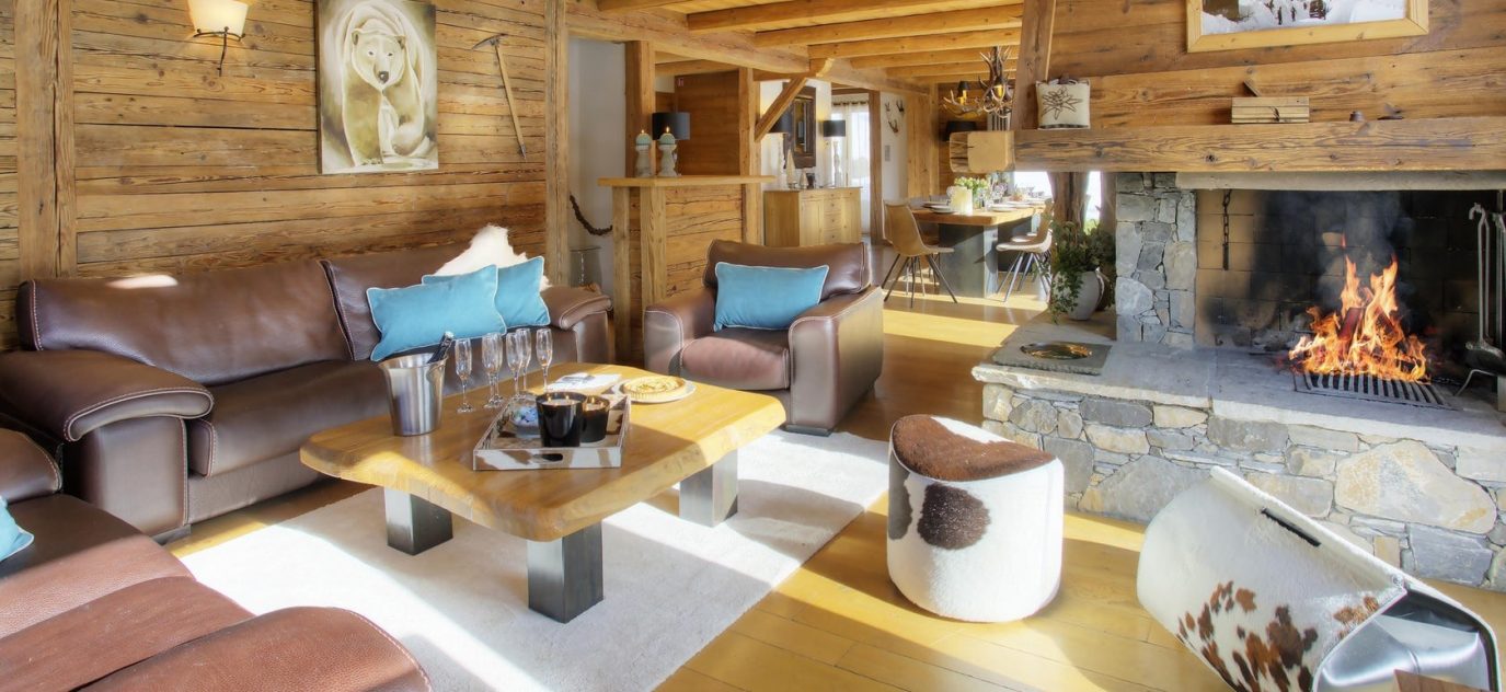 Chalet individuel avec jacuzzi intérieur et sauna – 5 chambres – 10 voyageurs – 185 m²