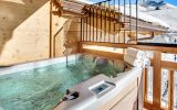 Chalet mitoyen avec jacuzzi extérieur et home cinéma – 4 chambres – 11 voyageurs – 150 m²