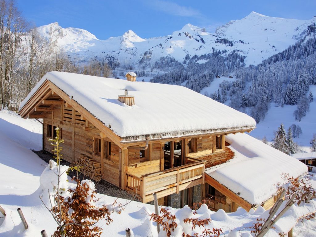 Chalet individuel avec piscine intérieure privée chauffée et sauna – 5 chambres – 14 voyageurs – 355 m²