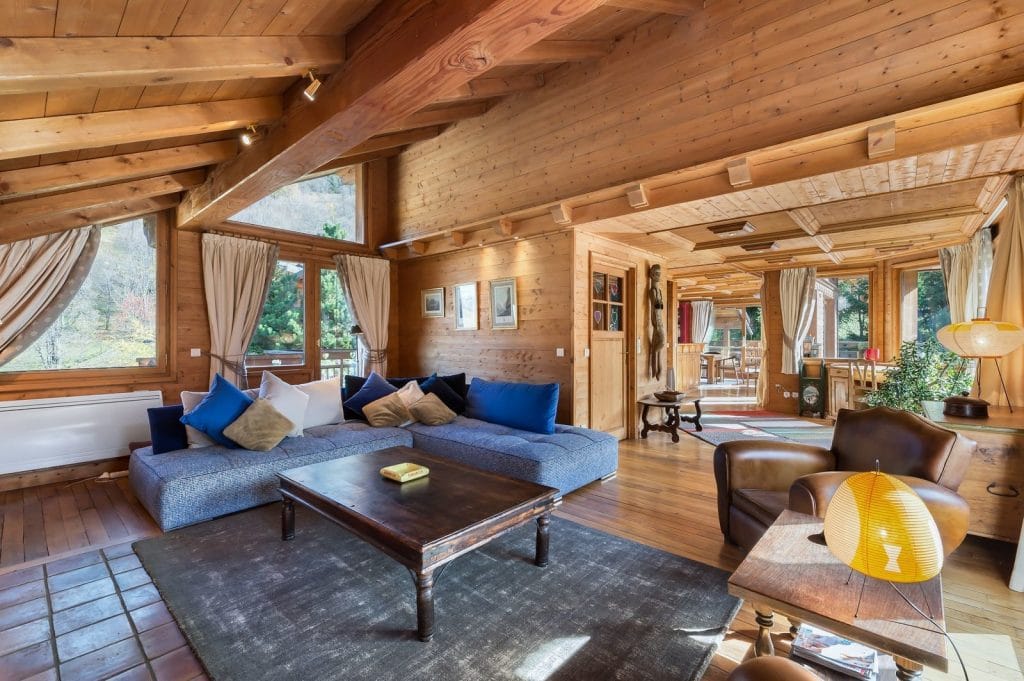 Chalet individuel avec hammam, jacuzzi extérieur, salle de massage – 7 chambres – 15 voyageurs – 320 m²