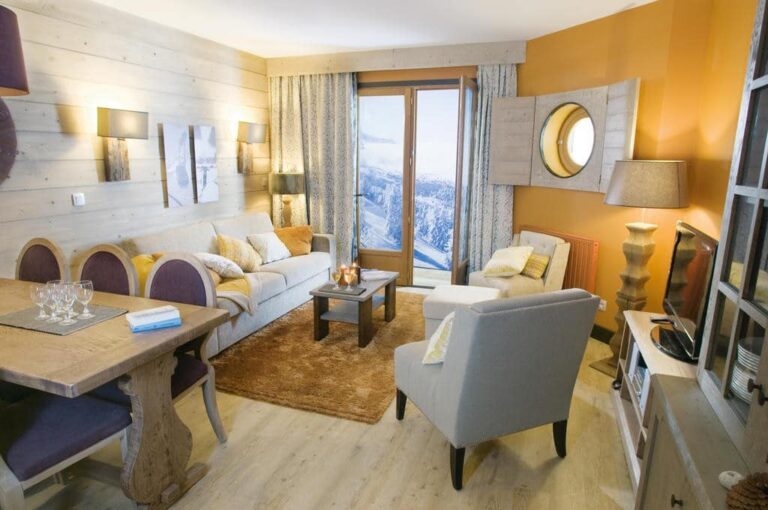 Appartement dans résidence luxe – 2 chambres – 6 voyageurs – 65 m²