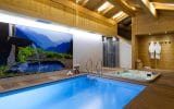 Chalet luxe avec jacuzzi intérieur, sauna, piscine intérieure chauffée – 8 chambres – 22 voyageurs – 270 m²