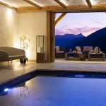 Chalet individuel luxe avec piscine intérieure chauffée et sauna – 6 chambres – 18 voyageurs – 500 m²