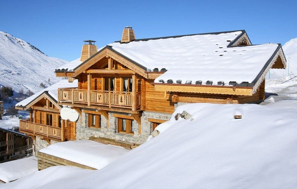 Chalet mitoyen avec hammam, jacuzzi, sauna – 4 chambres – 12 voyageurs – 200  m²