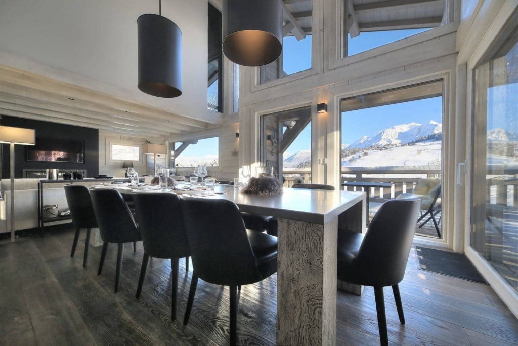 Chalet individuel luxe avec jacuzzi intérieur – 5 chambres – 10 voyageurs – 350 m²