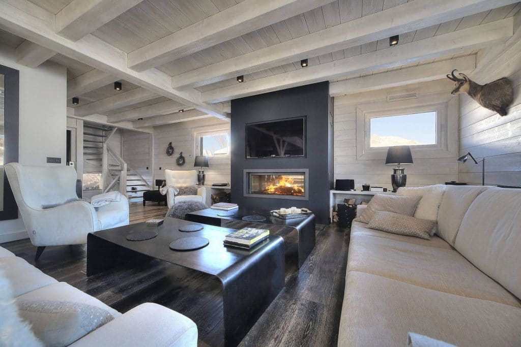 Chalet individuel luxe avec jacuzzi intérieur – 5 chambres – 10 voyageurs – 350 m²