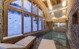 Chalet luxe avec piscine intérieure chauffée et salle de massage – 5 chambres – 12 voyageurs – 250 m²