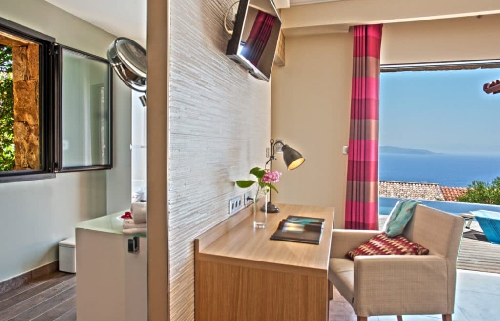 Villa climatisée – 2 chambres – 5 voyageurs – 95 m²