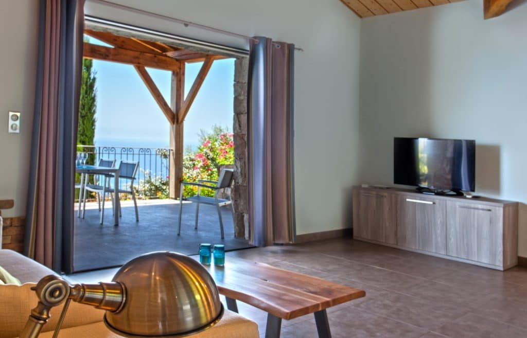 Villa climatisée – 2 chambres – 5 voyageurs – 95 m²