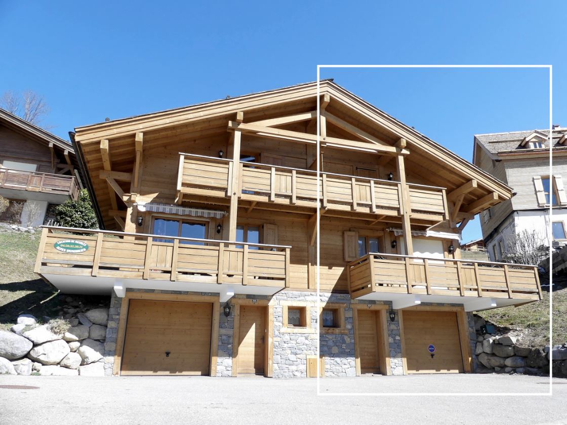 Demi chalet  3*** – 2 chambres – 7 voyageurs – 74 m²