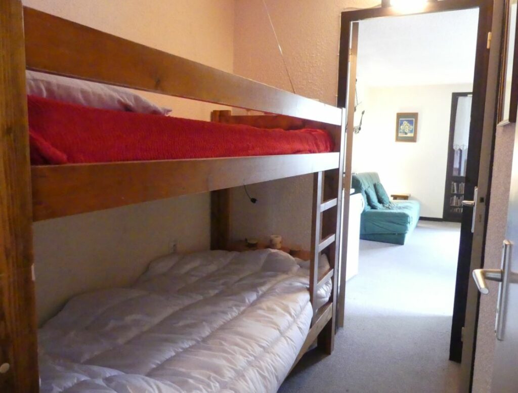 Appartement au pied des pistes de ski – 1 chambre – 6 voyageurs – 34 m²