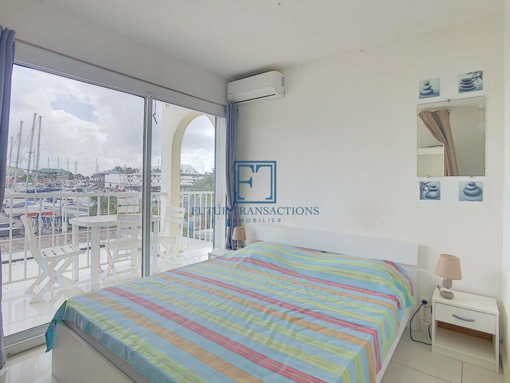 Appartement au coeur de la marina  – 2 pièces – 1 chambre – 41 m²