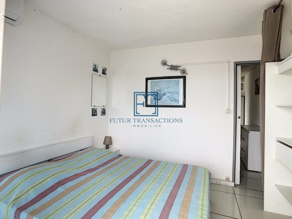 Appartement au coeur de la marina  – 2 pièces – 1 chambre – 41 m²