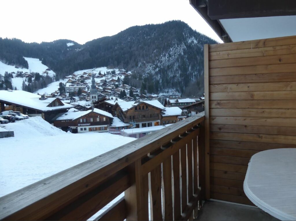 Appartement 3*** sur les pistes, centre village – 1 chambre – 4 voyageurs – 27 m²