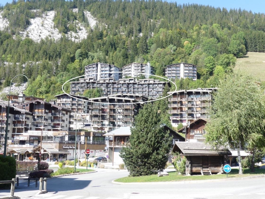 Studio 3***, très belle vue sur le village, les montagnes et les pistes de ski – 1 chambre – 5 voyageurs – 27 m²