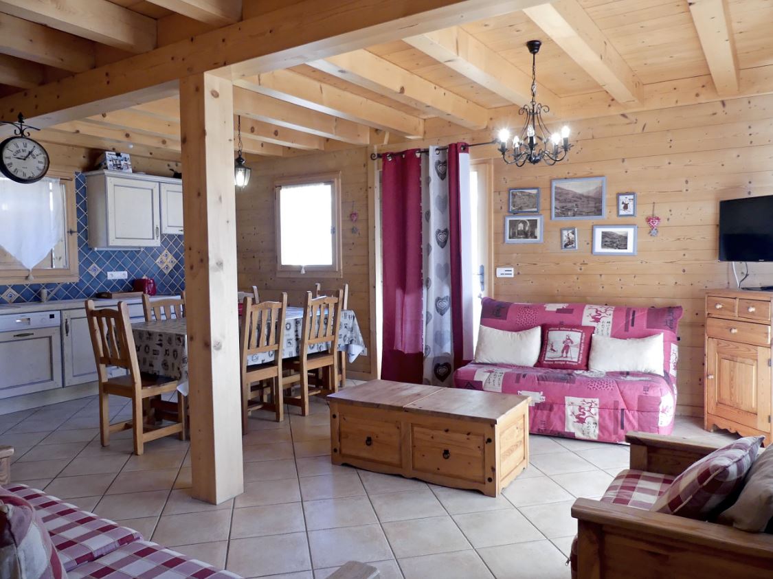 Demi chalet  3*** – 2 chambres – 7 voyageurs – 74 m²
