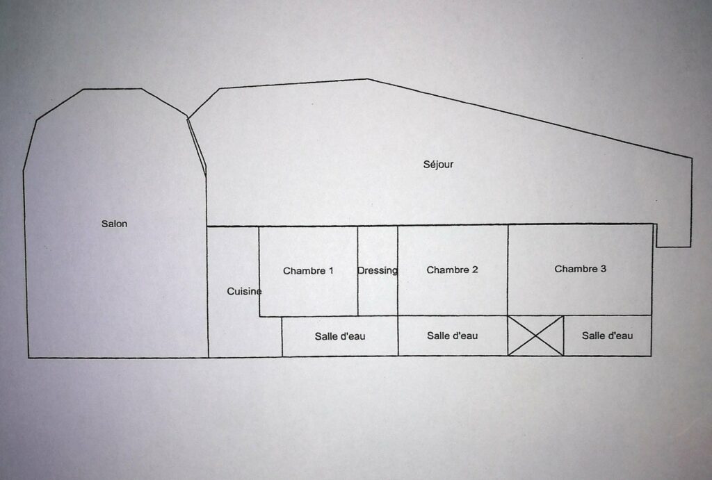 Appartement vue panoramique – 4 pièces – 3 chambres – 118 m²