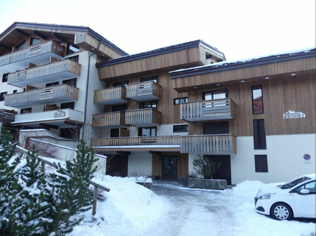 Appartement 3*** sur les pistes, centre village – 1 chambre – 4 voyageurs – 27 m²