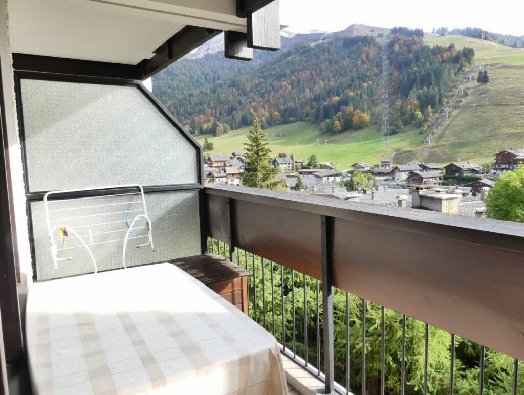 Studio 3***, très belle vue sur le village, les montagnes et les pistes de ski – 1 chambre – 5 voyageurs – 27 m²