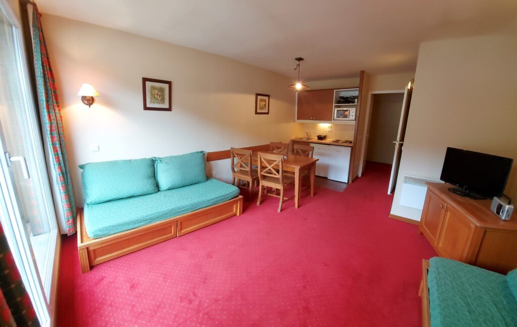 Appartement T2 – 1 chambre – 4 voyageurs – 35 m²