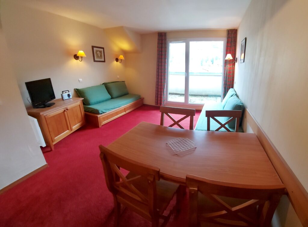 Appartement T2 – 1 chambre – 4 voyageurs – 35 m²