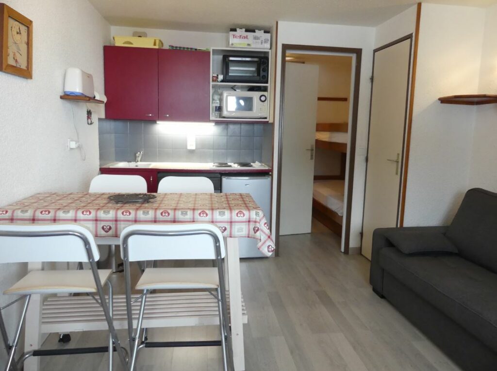 Studio 2** proche pistes et village – 1 chambre – 4 voyageurs – 22 m²