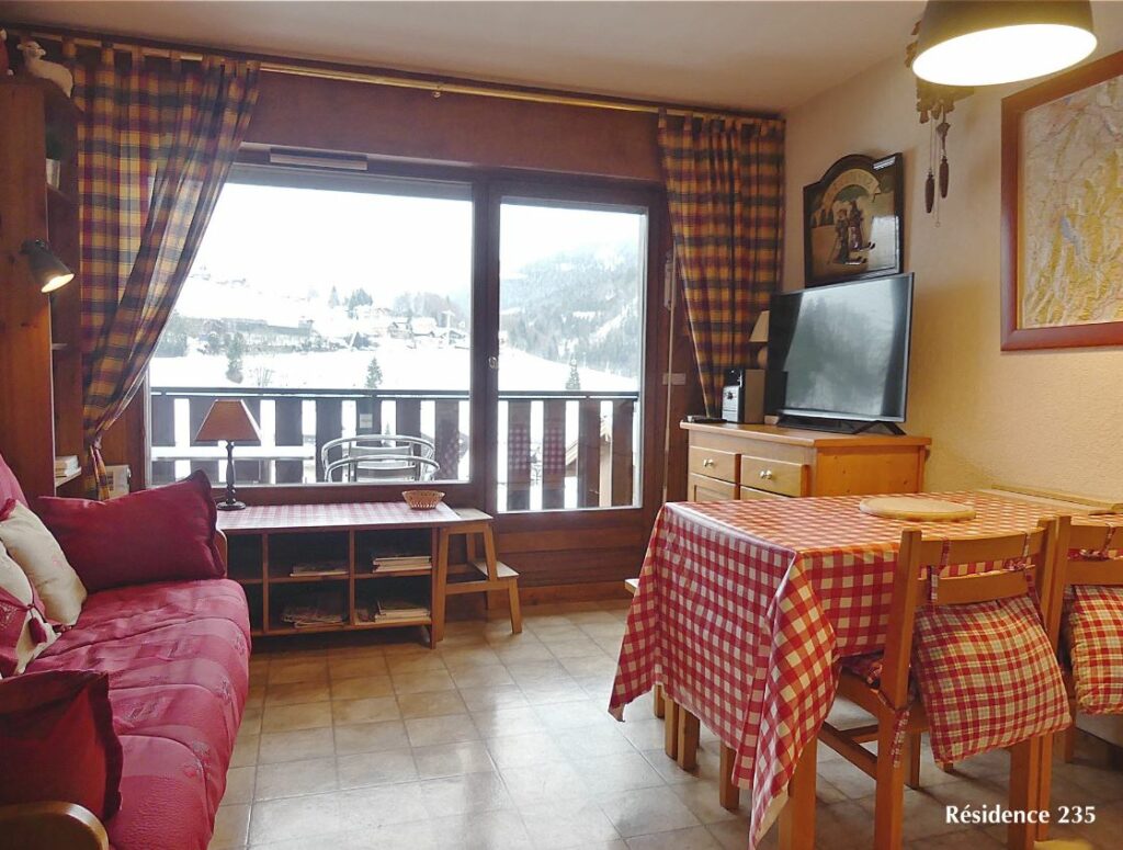 Studio 2** – 1 chambre – 4 voyageurs – 21 m²