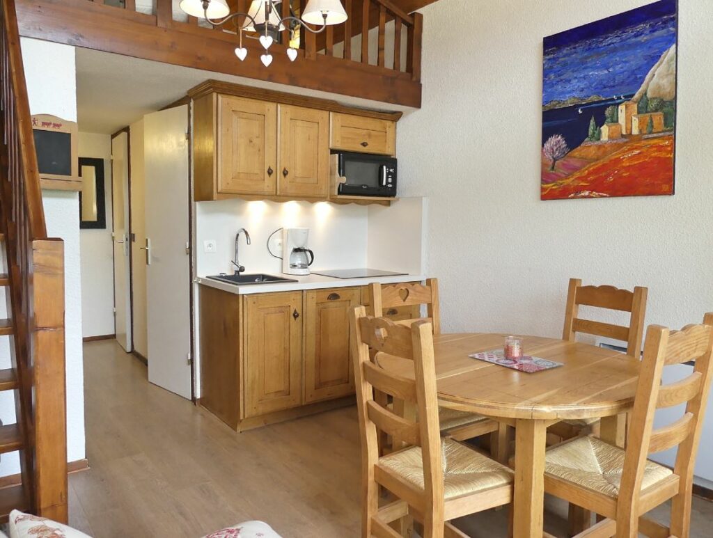 Duplex 2**, proche pistes – 1 chambre – 4 voyageurs – 35 m²