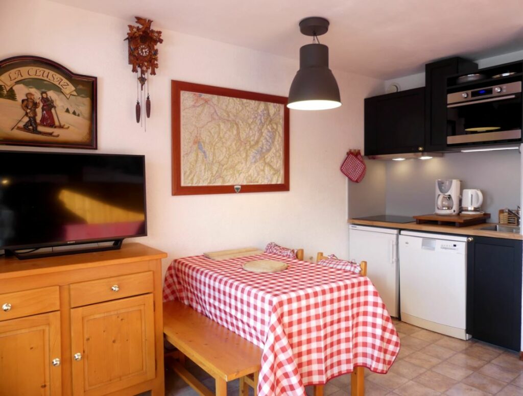 Studio 2** – 1 chambre – 4 voyageurs – 21 m²