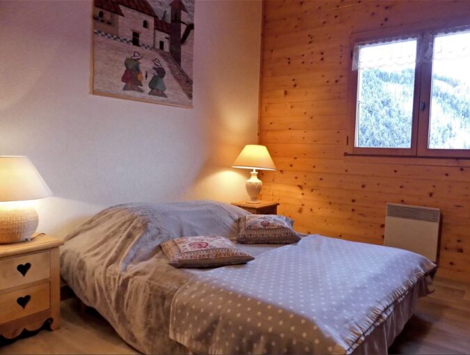 Appartement dans chalet 3***, vallée des Confins – 3 chambres – 7 voyageurs – 71 m²