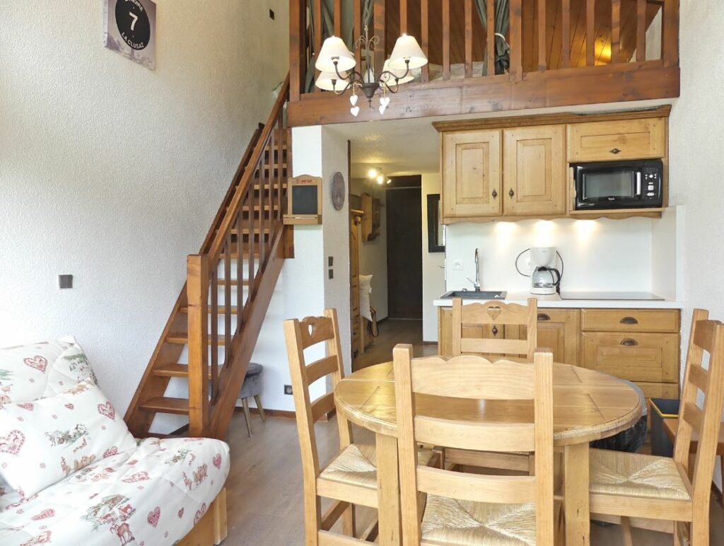 Duplex 2**, proche pistes – 1 chambre – 4 voyageurs – 35 m²