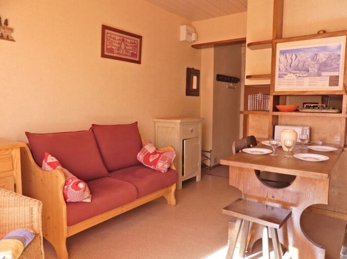 Appartement 2** proche pistes de ski et village  – 1 chambre – 4 voyageurs – 35 m²