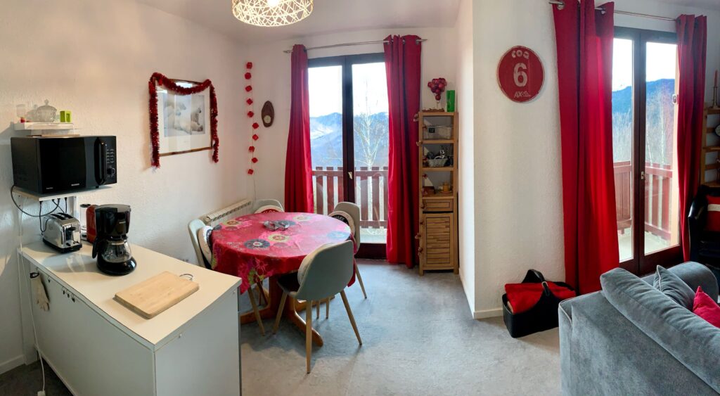 Appartement T3 – 2 chambres – 4 voyageurs – 43 m²