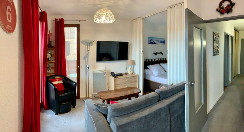 Appartement T3 – 2 chambres – 4 voyageurs – 43 m²