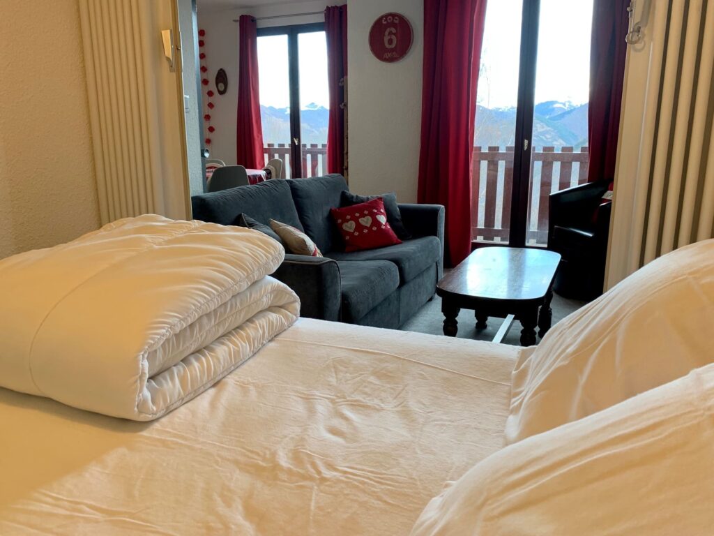 Appartement T3 – 2 chambres – 4 voyageurs – 43 m²