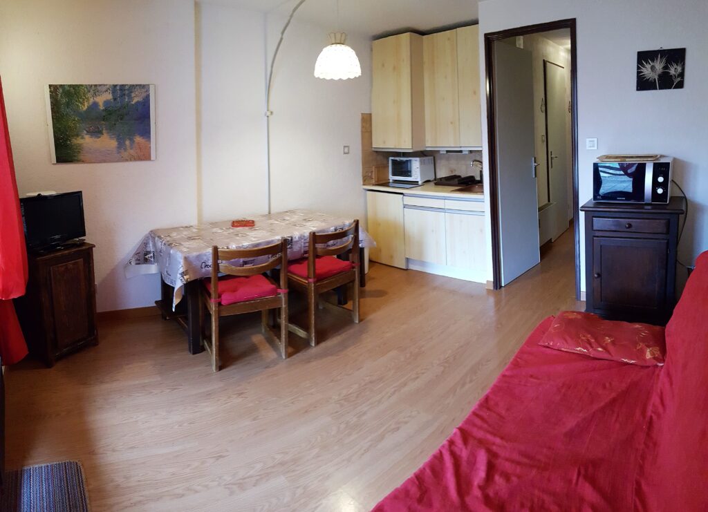 Studio – 1 chambre – 4 voyageurs – 22 m²