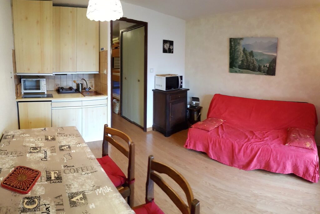 Studio – 1 chambre – 4 voyageurs – 22 m²