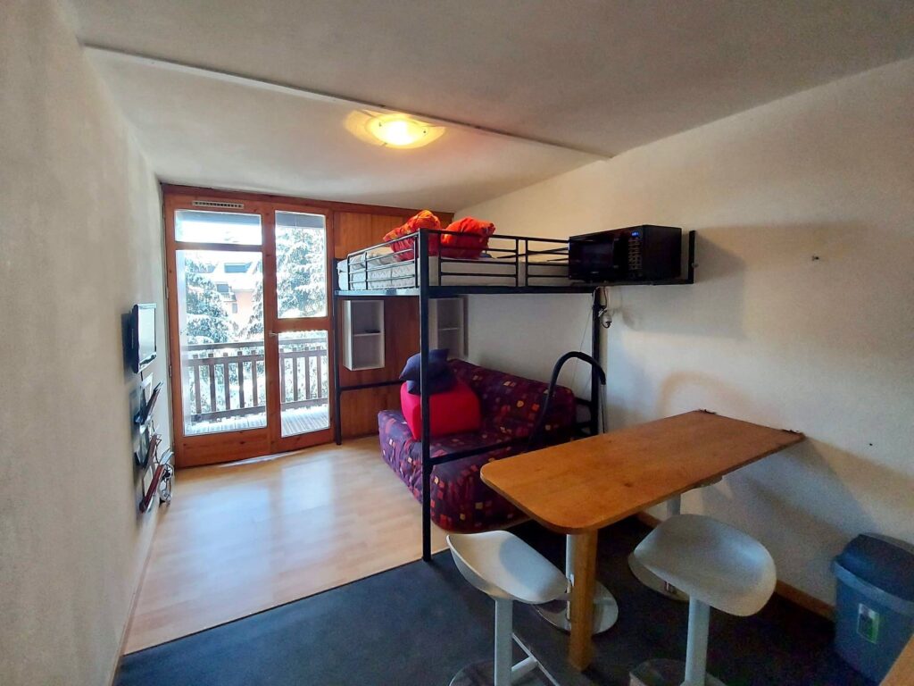 Studio – 1 chambre – 2 voyageurs – 18 m²